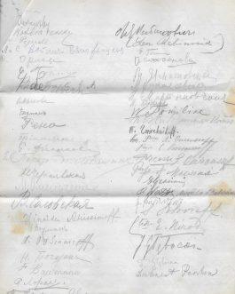 WHITE RUSSIANS / ODESSA, UKRAINE / RUSSIAN CIVIL WAR MANUSCRIPT MINI-ARCHIVE.
