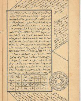 ASTRONOMY / MATHEMATICS / OTTOMAN EMPIRE: ترجمه كدوسى المقنطرات علاوه لى ترجمه كدوسى للجيب