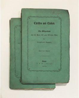 THE BALKANS: Christen und Türken: Ein Skizzenbuch von der Save bis zum Eisernen Thor [Christians and Turks: A Sketchbook from Sava to the Iron Gates].