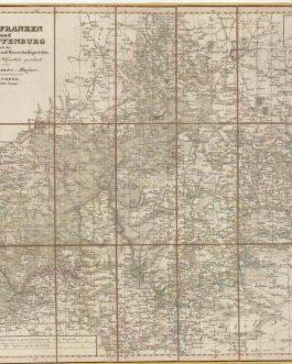 Unterfranken und Aschaffenburg mit der Eintheilung in Land- und Herrschaftsgerichte