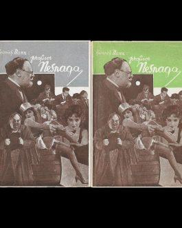 PHOTOMONTAGE: Profesor Nesnaga ali Konec tirana [Professor Unrat oder Das Ende eines Tyrannen / Der Blaue Engel].