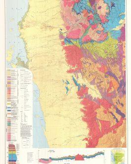 Yemen (North) Geological Map Printed On 4 Separately Issued Sheets