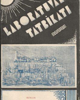 Turkish Art Deco Book Design: Laboratuvar tatbikatı [Laboratory Excercise]