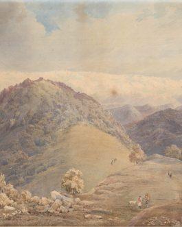 View of the Foothills of the Himalayas